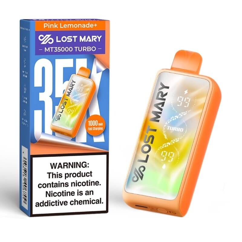 Pink Lemonade Plus Lost Mary MT35000 Turbo - lostmary-vape-usa