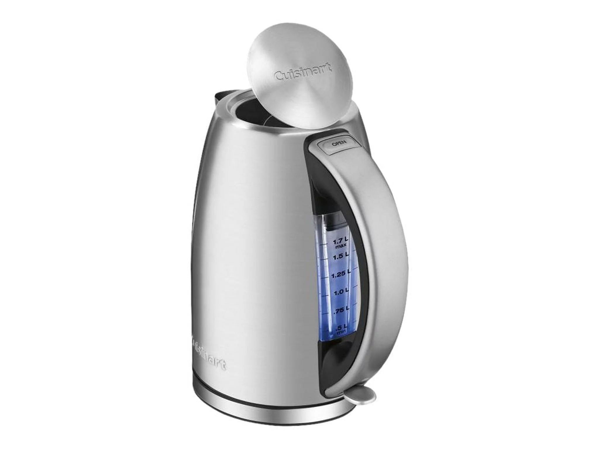 Cuisinart 1.7-Liter Electric Cordless Tea Kettle, Stainless Steel