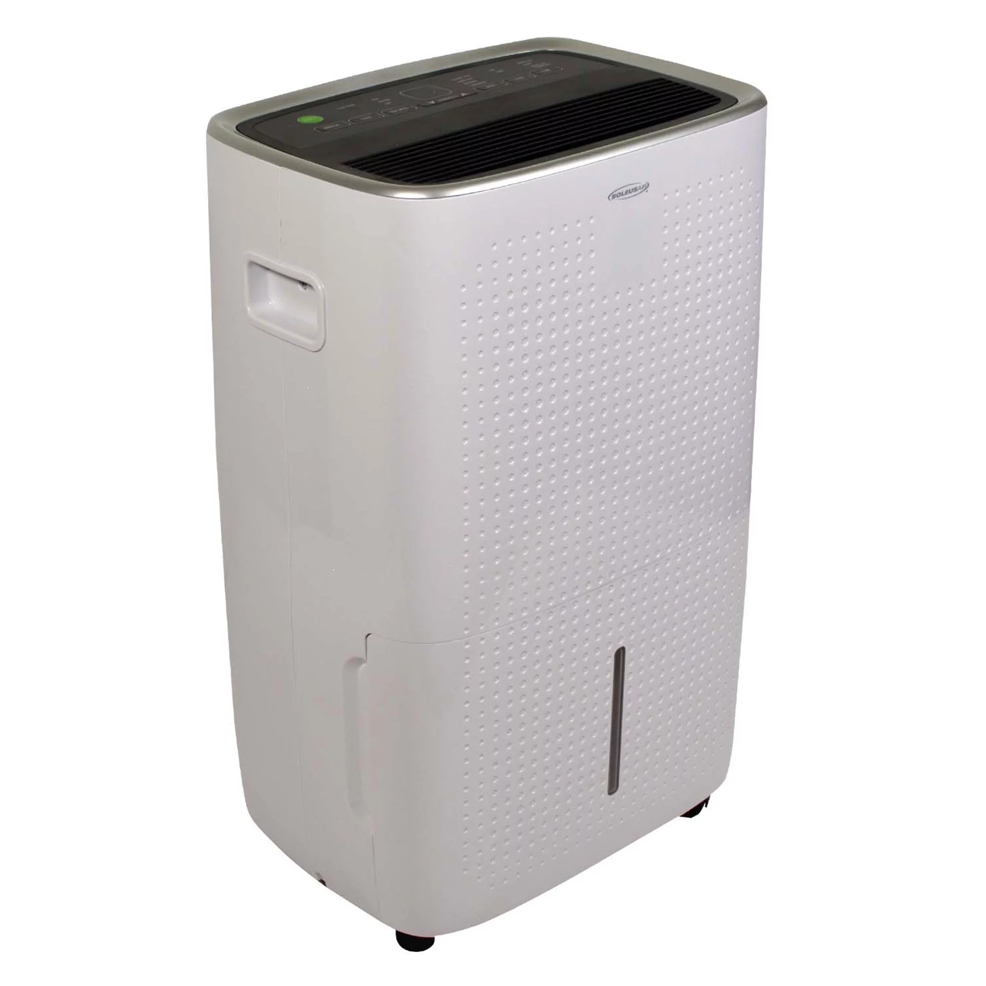 Open Box 50 Pint DOE Dehumidifier with Pump & Mirage Display, White