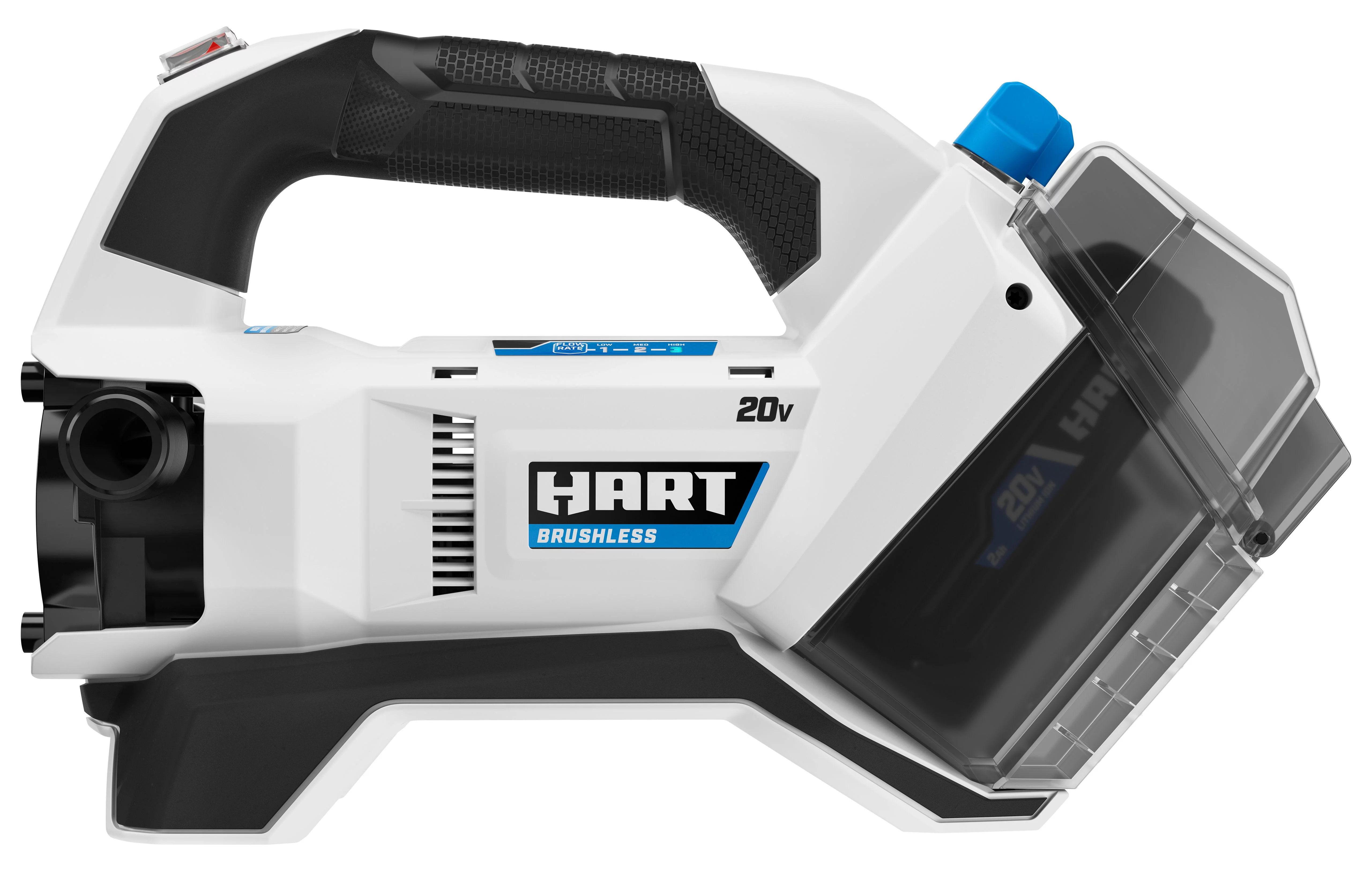 HART 20-Volt Cordless Brushless Transfer Pump Kit (1) 20-Volt 2.0Ah Battery