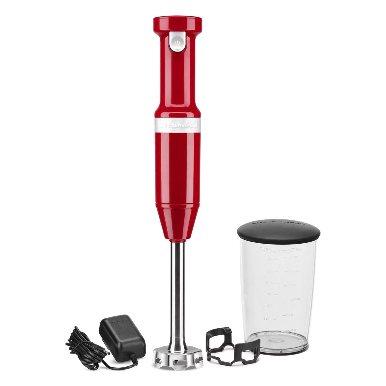 KitchenAid Cordless Variable Speed Hand Blender, Empire Red, KHBBV53