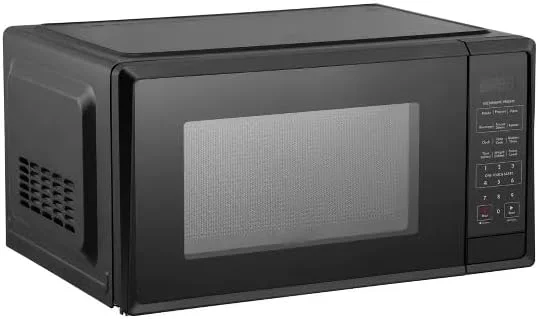 FM 1.1 cu-ft Black Microwave - Black
