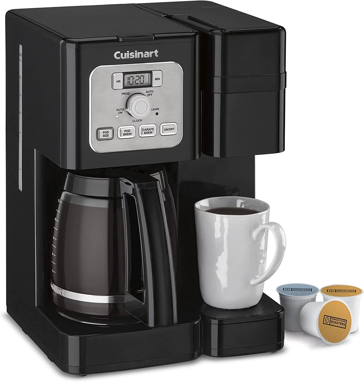 Cuisinart SS-12 Coffee Center Brew Basics,12 cups, black/silver