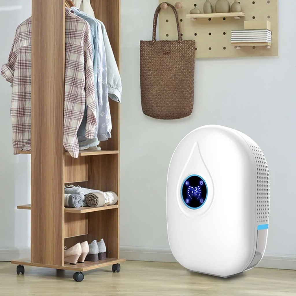 Clearance! Gheawn Humidifier Air Dehumidifier 300Ml Portable Mini Dehumidifier Electric Quiet Air Dryer For Home Bathroom Blue
