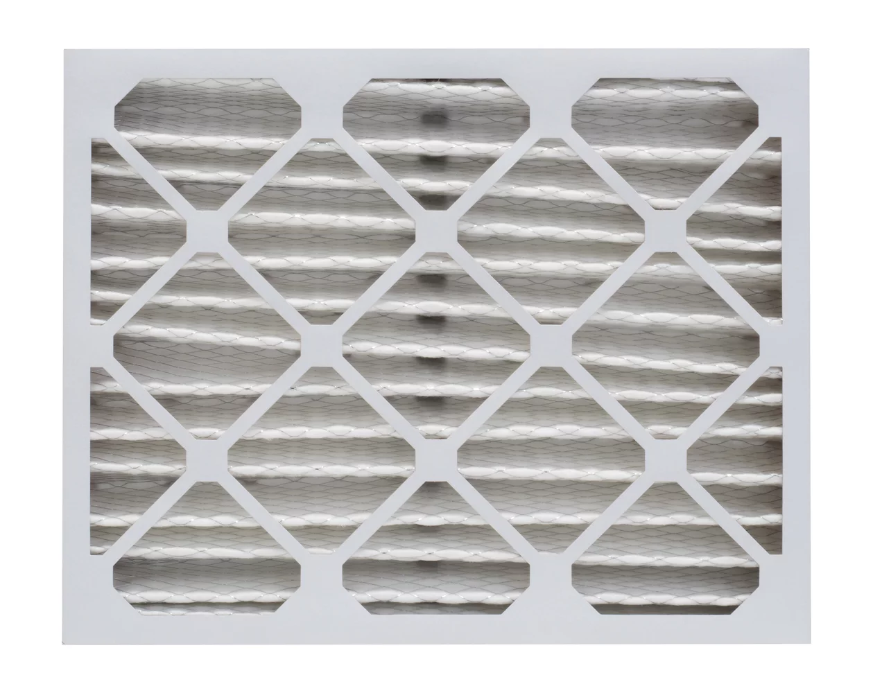 Aerostar 20x25x4 MERV 11, Pleated Air Filter, 20 x 25 x 4, Box of 6, Made in the USA