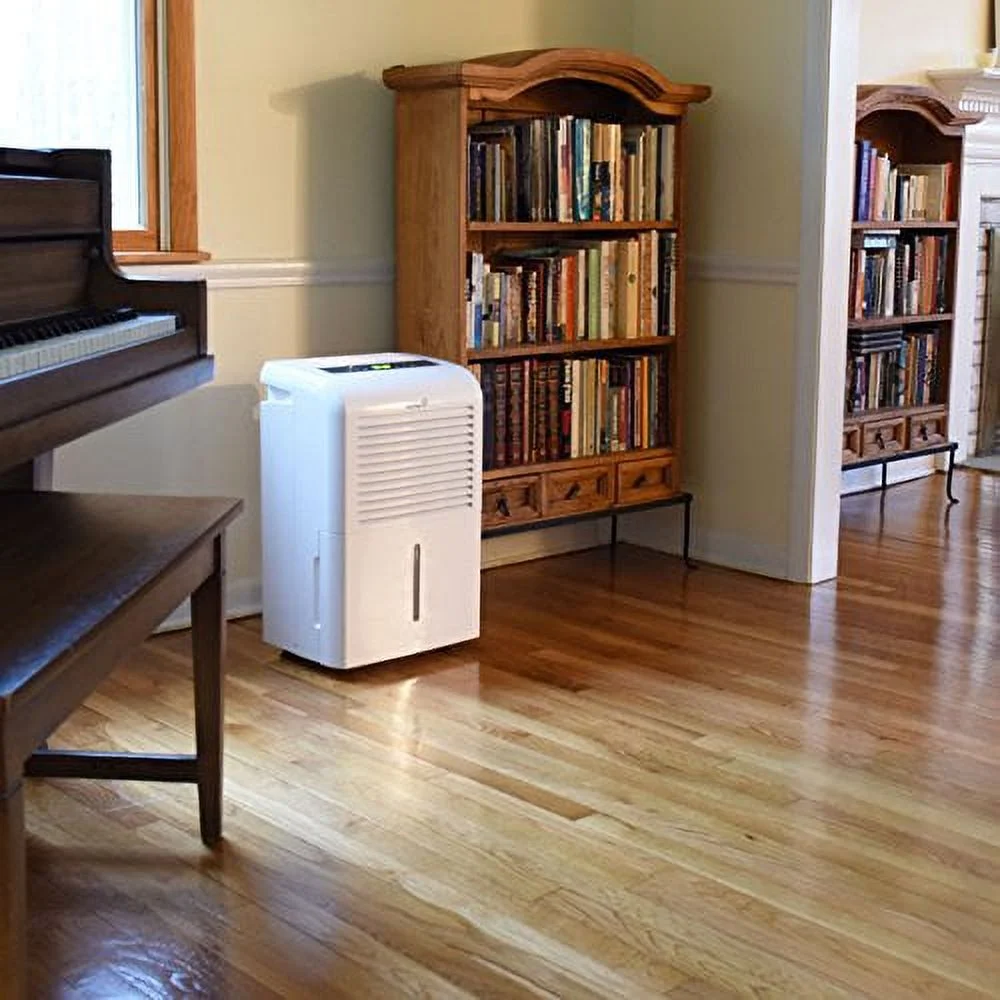 Ivation 4,500 Sq Ft Energy Star Dehumidifier with Pump, Large Capacity Compressor Includes Programmable Humidity, Hose Connector, Auto Shutoff and Restart and Washable Filter (4,500 Sq Ft W/Pump)
