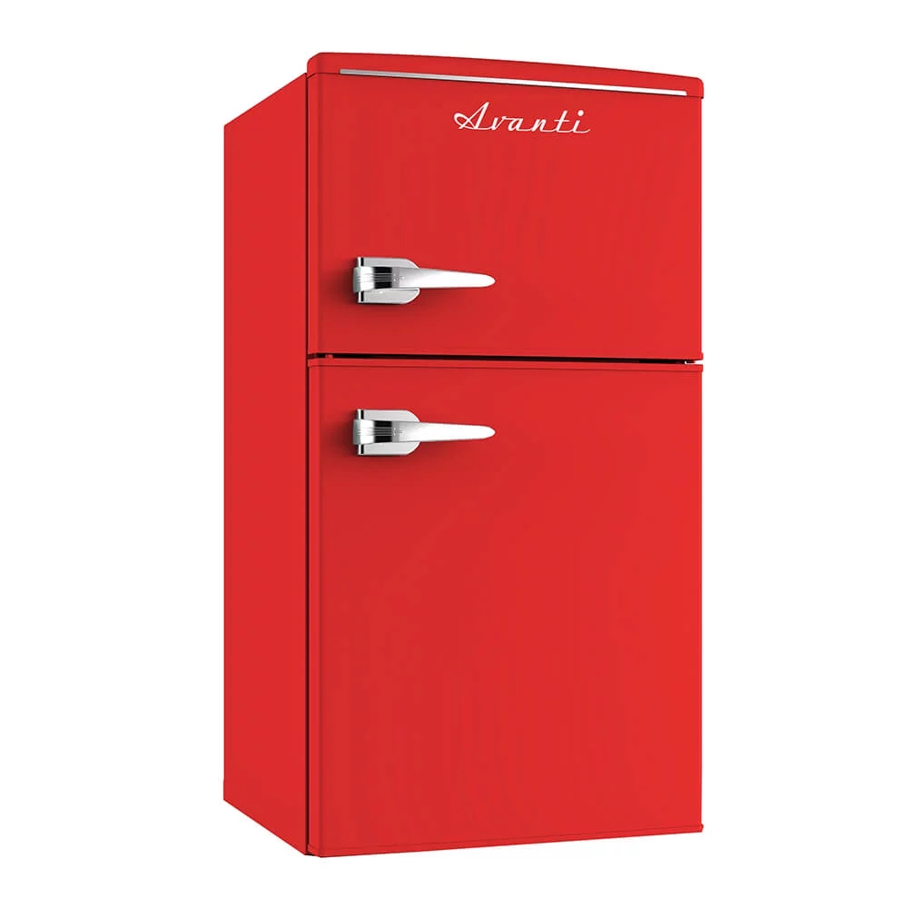 Avanti RMRT30X5RIS 3.0 C.F Retro Style Refrig Red
