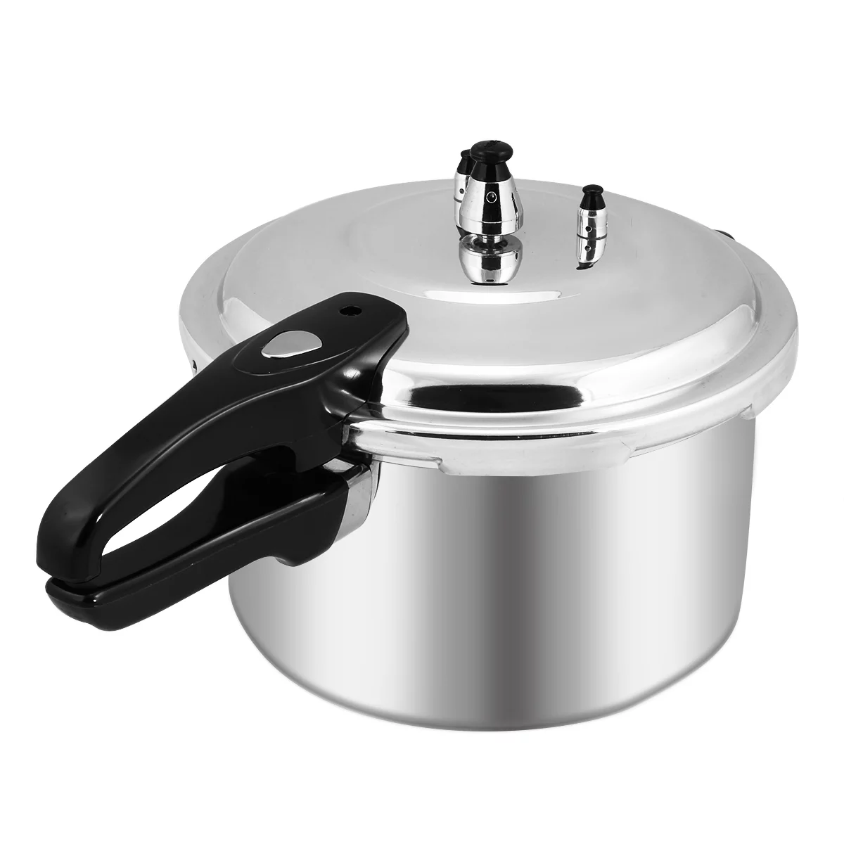 Barton 8 Quart Aluminum Pressure Cooker Stovetop Fast Cooker Pot Pressure Regulator Fast Cooking Pot, Silver