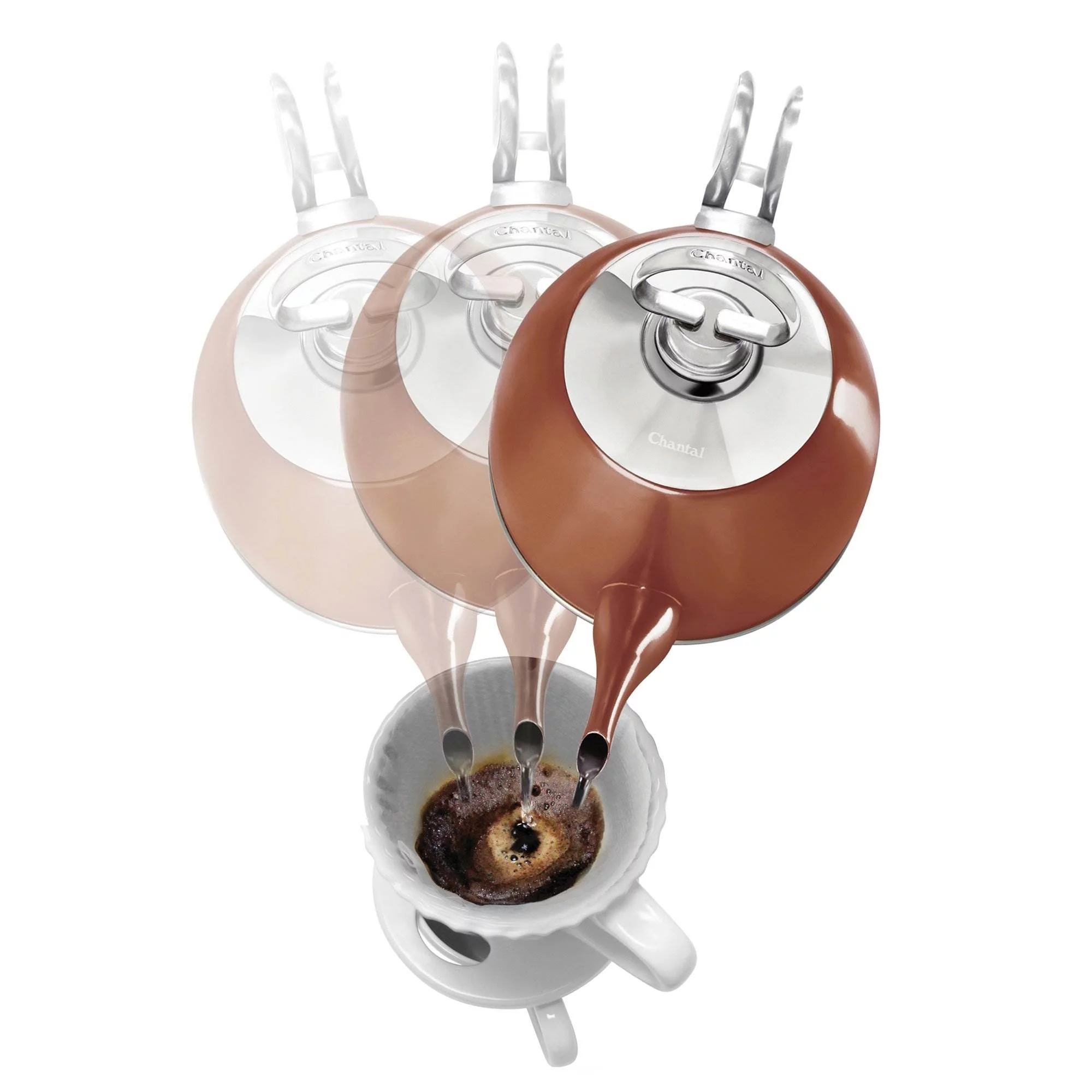 Chantal 32 Ounce Mia Electric Kettle - Copper