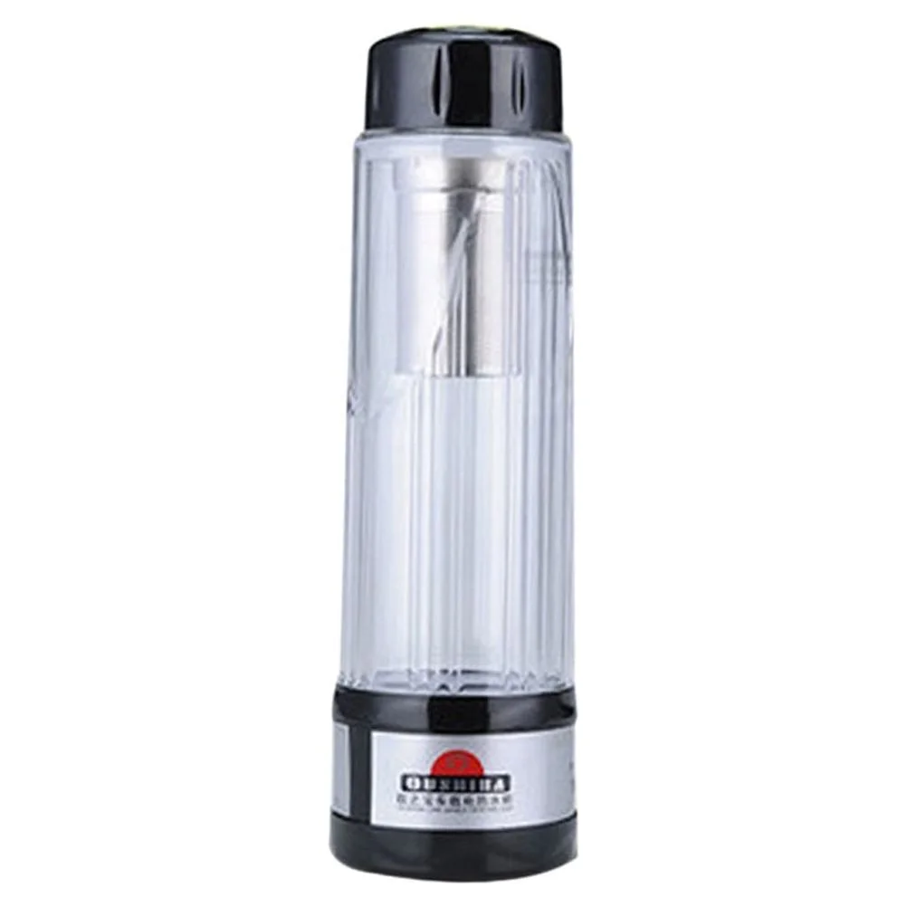 Heating Kettle Cup Heating Water Cup Electric Kettle for Car Trucks (420ml Black)