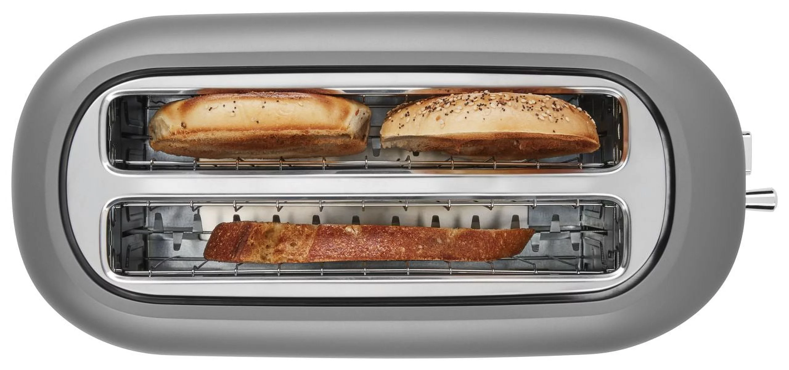 KitchenAid KMT5115DG 4 Slice Long Slot Toaster with High-Lift Lever, Dark Grey