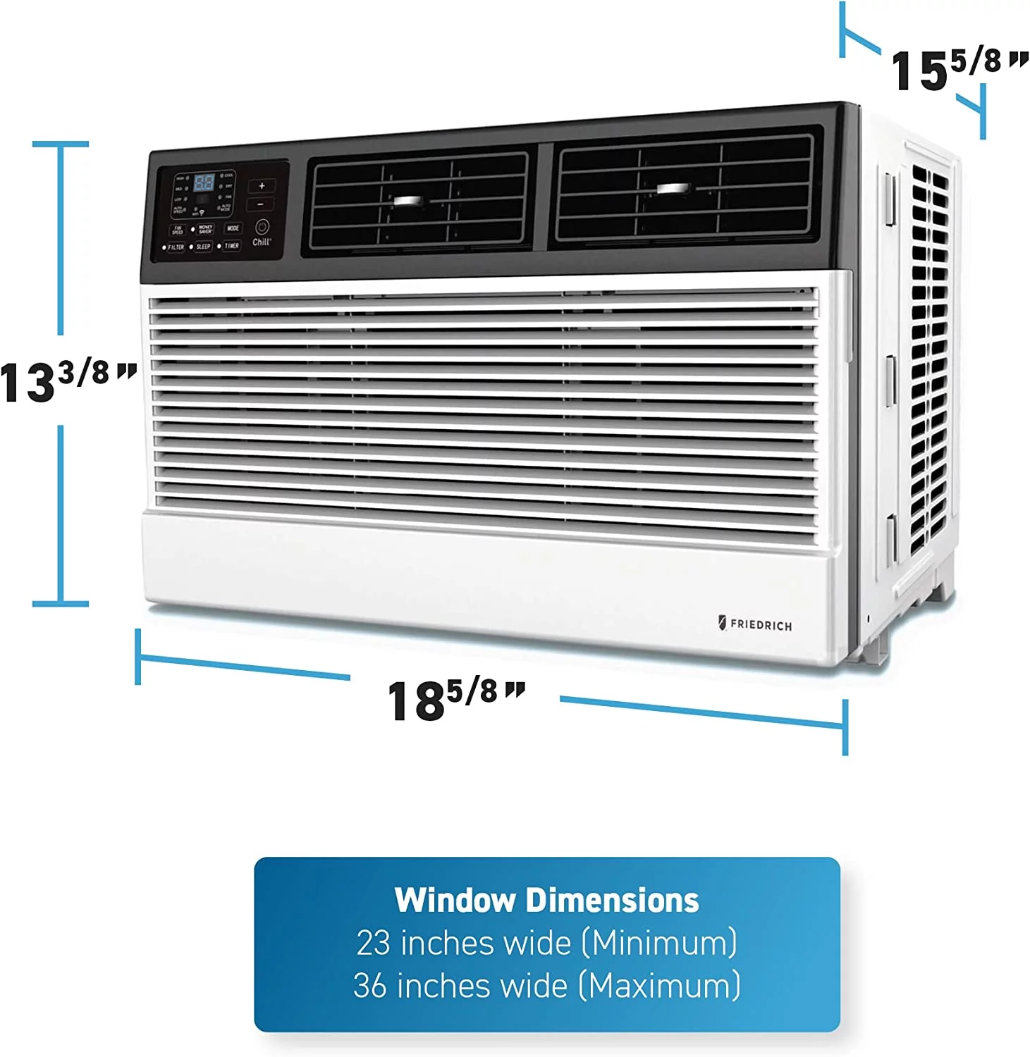Friedrich Chill Premier 6000 BTU Smart Wi-Fi Room Air Conditioner