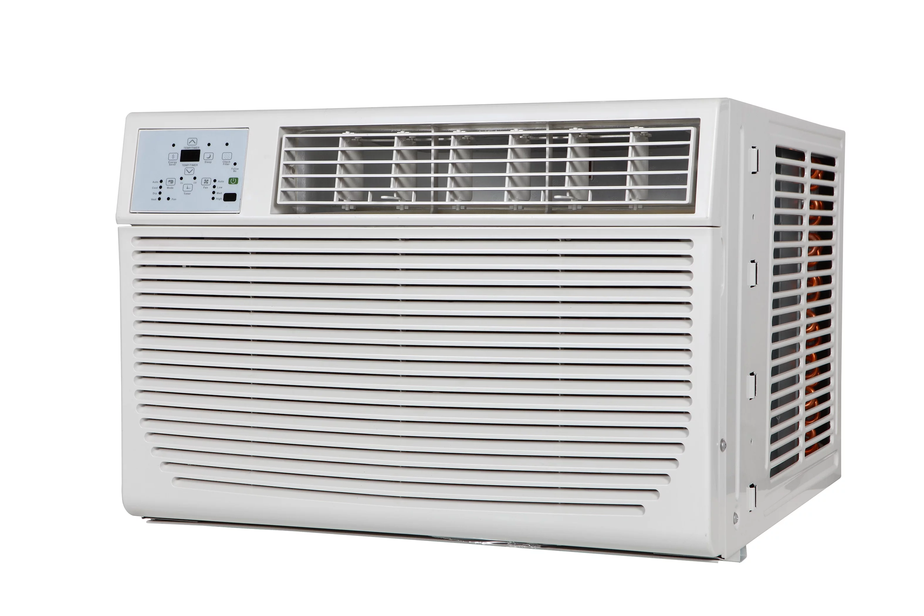 Keystone 8,000 BTU 115-Volt Window Air Conditioner with Heater, White, KSTHW08A
