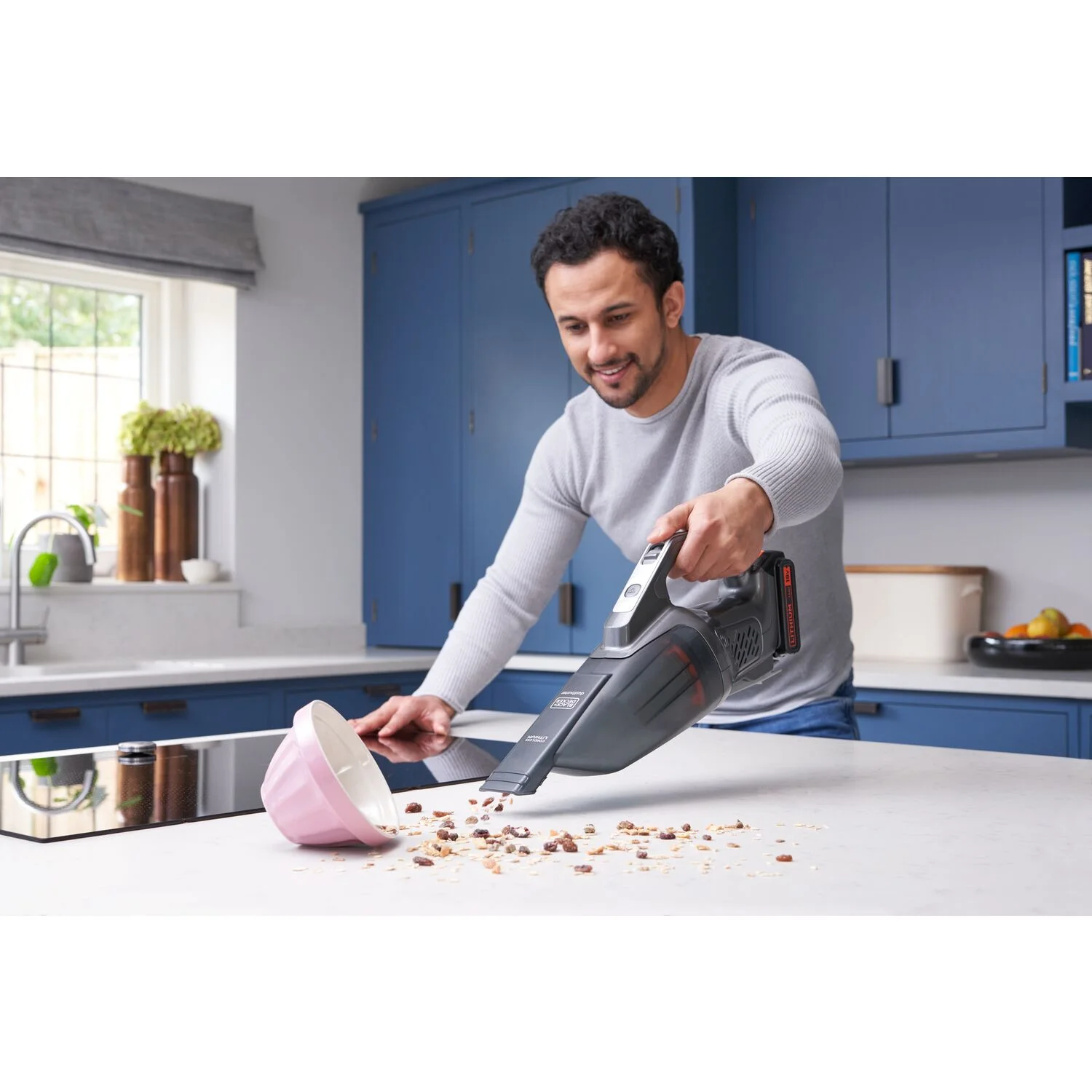 BLACKDECKER dustbuster 20V MAX POWERCONNECT Cordless Handheld Vacuum, BCHV001C1