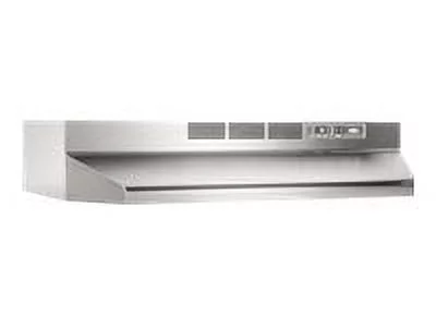Broan-Nutone 413604 36 Inch Ductless Under Cabinet Range Hood, Stainless Steel