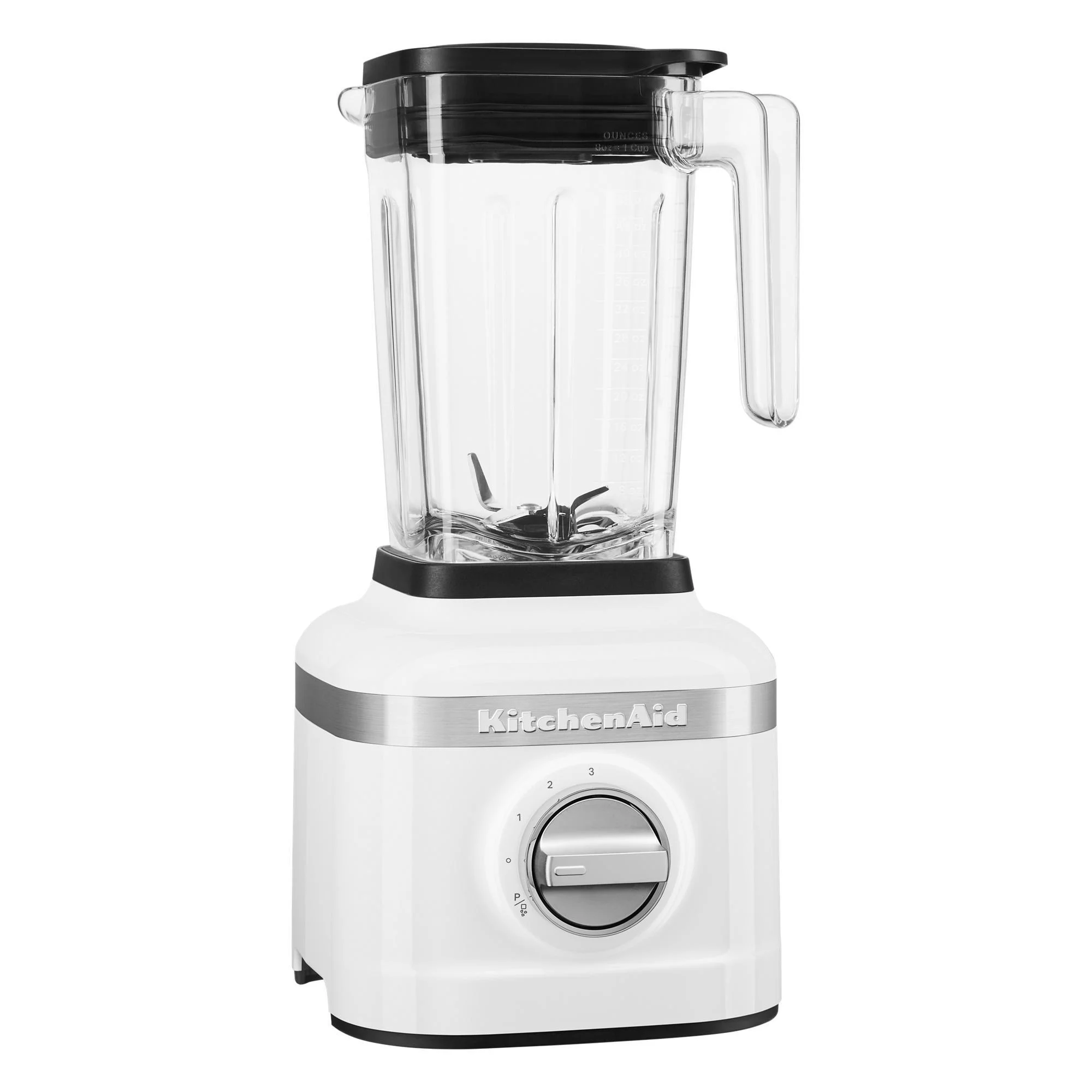 KitchenAid K150 3 Speed Ice Crushing Blender with 2 Personal Blender Jars, White, KSB1332Y