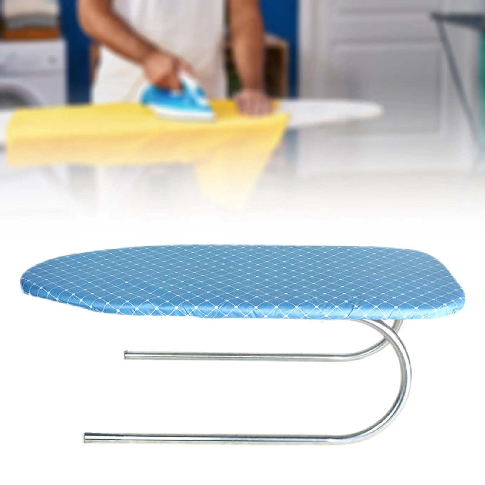 deevoka Ironing Board Lightweight Ironing Table for Home Apartment Sewing Craft Room Iron Mesh