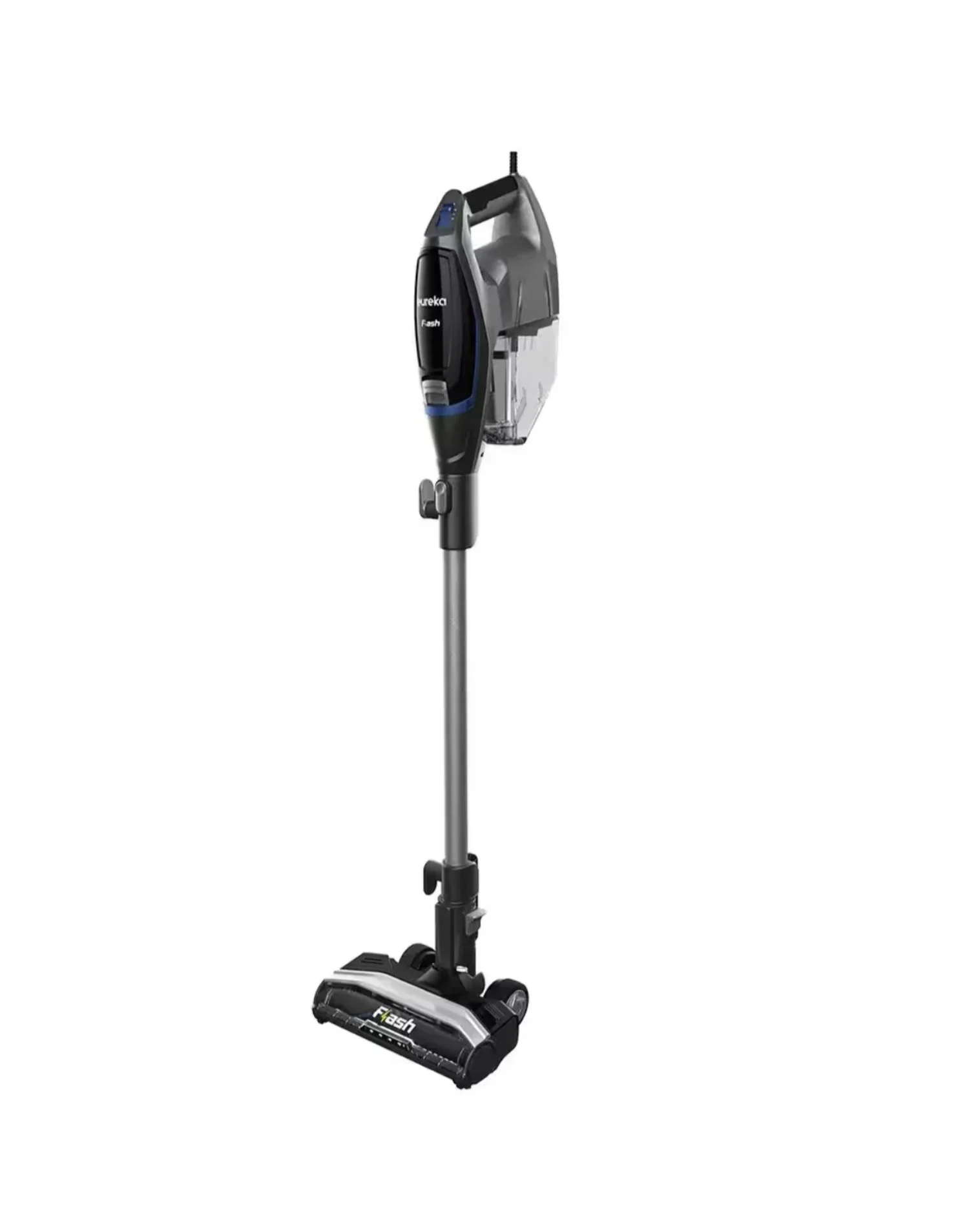 Eureka Flash 2-in-1 Corded Stick Bagless Vacuum Cleaner with Storage Base for Multi-Floor Cleaning