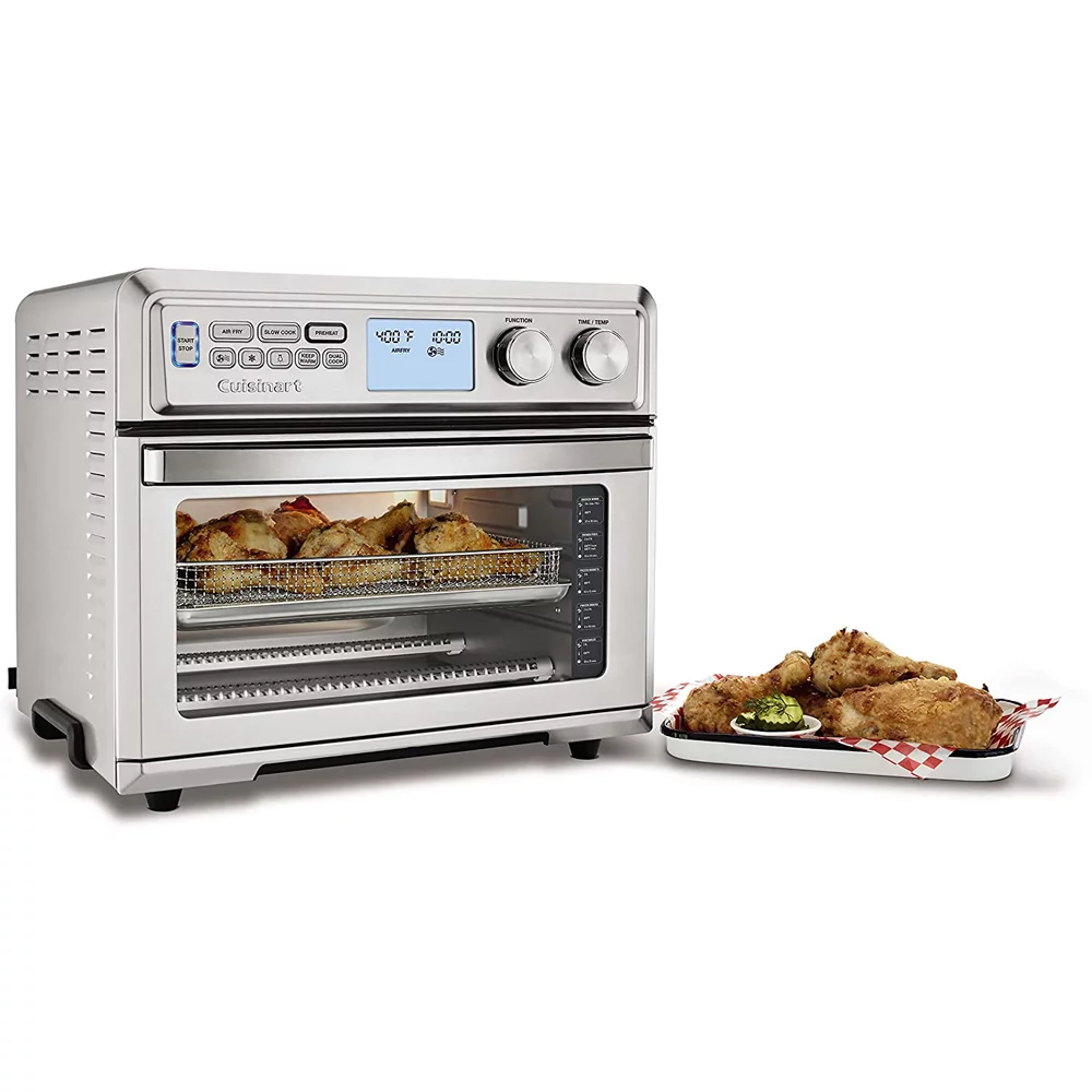 Cuisinart TOA-95 Large Digital AirFry Toaster Oven Bundle with 1 Year Extended Protection Plan