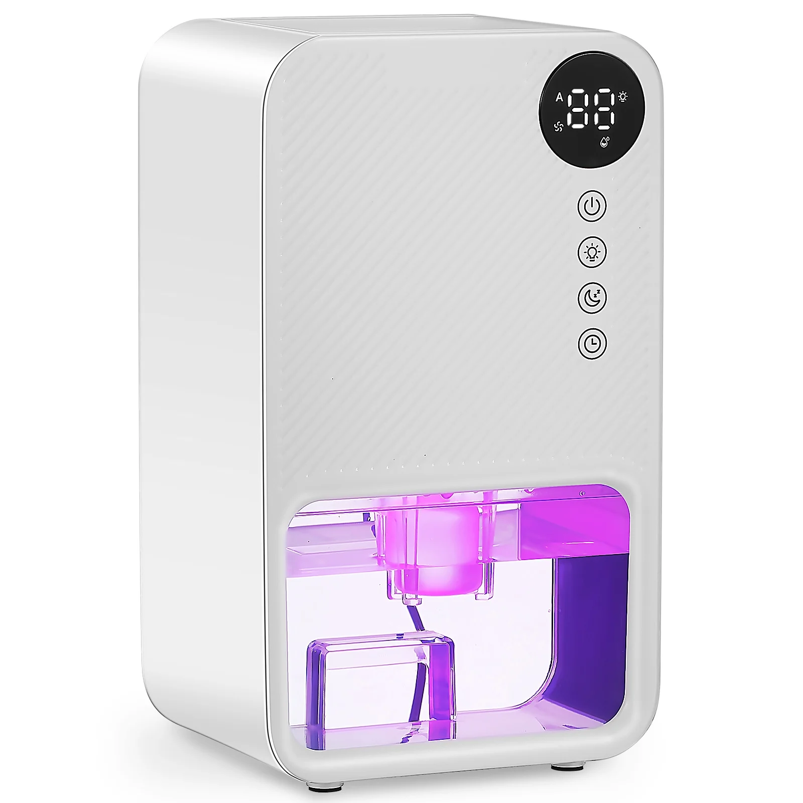 Foxnovo Dehumidifier Small Dehumidifier Safe Dehumidifier For Home Bedroom Bathroom Basement With US Plug