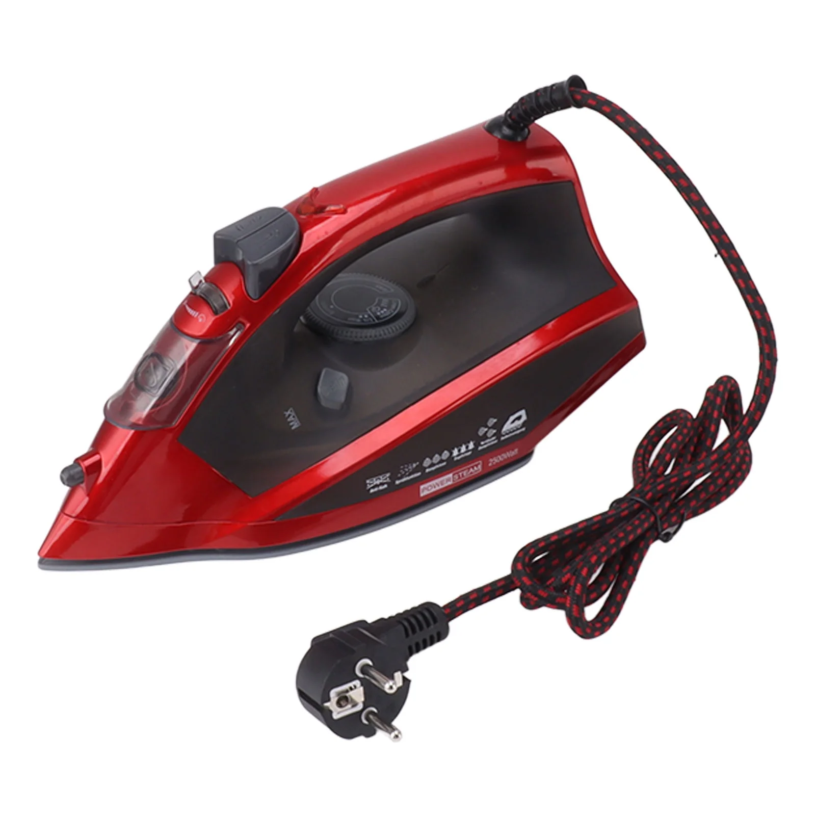 Big sale Household Steam Iron 220V EU Plug ABS 2500W Powerful Performance Handheld Garment Steam Iron for Fabric Clothes