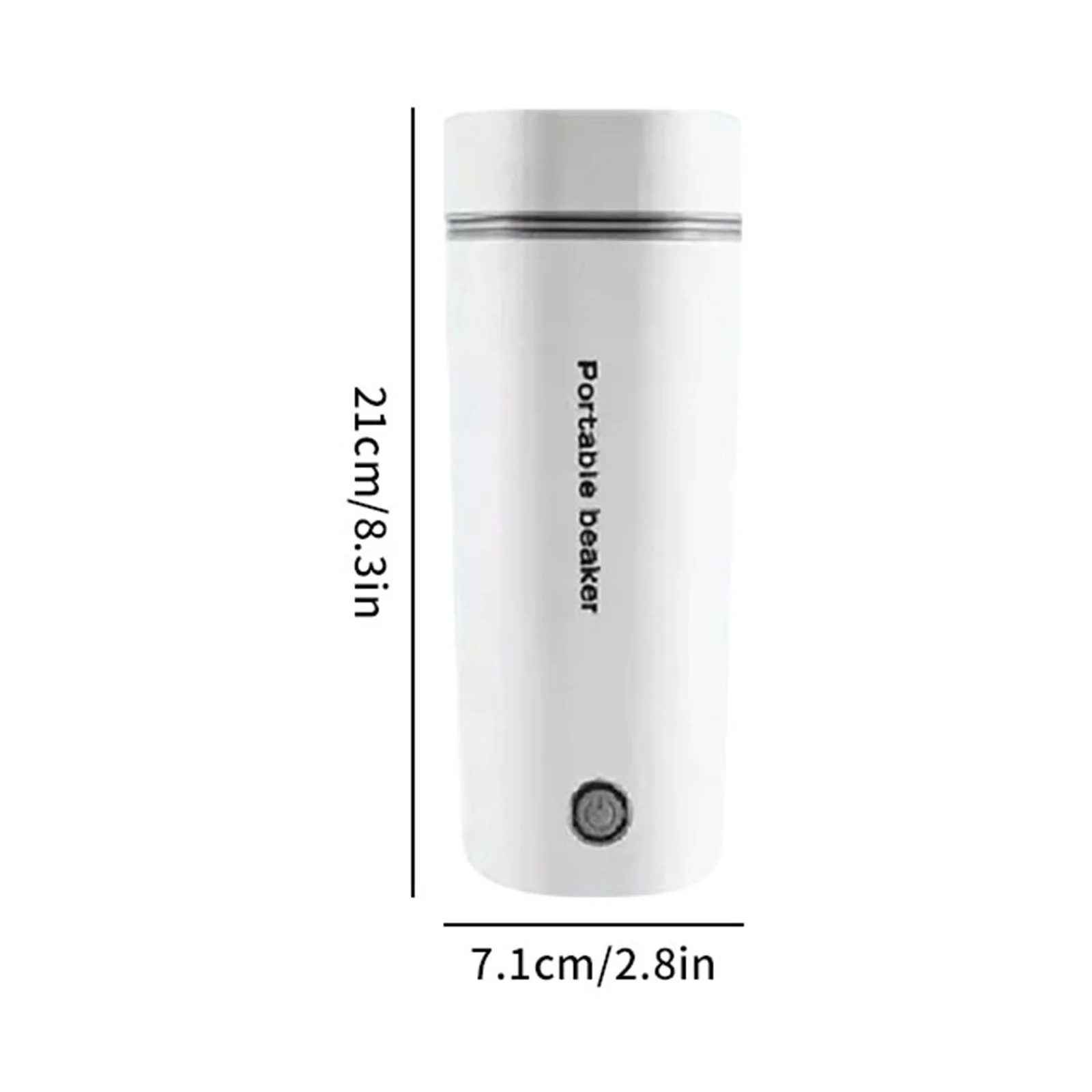 HANXIULIN 350Ml Travel Electric Kettle Small Stainless Steel Portable Electric Kettle for Boiling Water Travel Tea Kettle Automatic Shut Off Water Boiler One Cup Hot Water Maker Kitchen Home