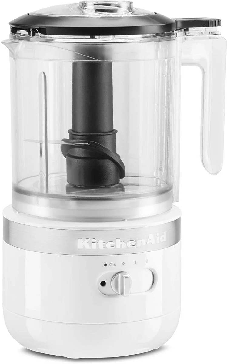 KitchenAid White Cordless Small Appliances Set | Hand Mixer, Hand Blender & Food Chopper