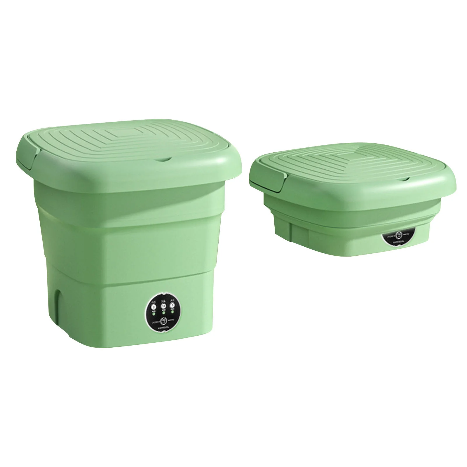 JGJJUGN 4.5L Portable Mini Underwear Washing Machine: Foldable and Dehydratable for Easy Storage, Ideal for Small Spaces and Travel, Efficiently Purifies and Cleanses Your Clothing