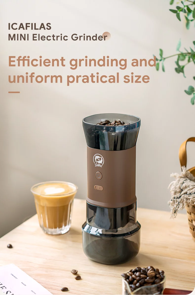 i Cafilas 3 in 1 Electric Coffee Grinder Brew 304 Stainless Steel Blades