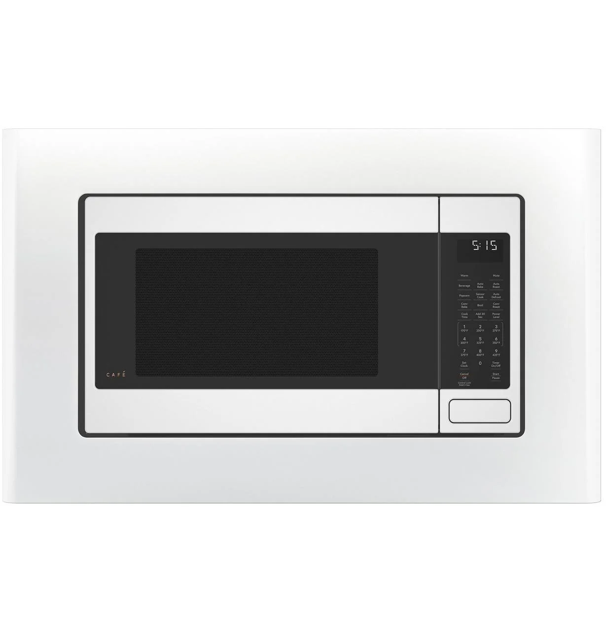 Café CX152P4MWM 27 inch Matte White Microwave Trim Kit