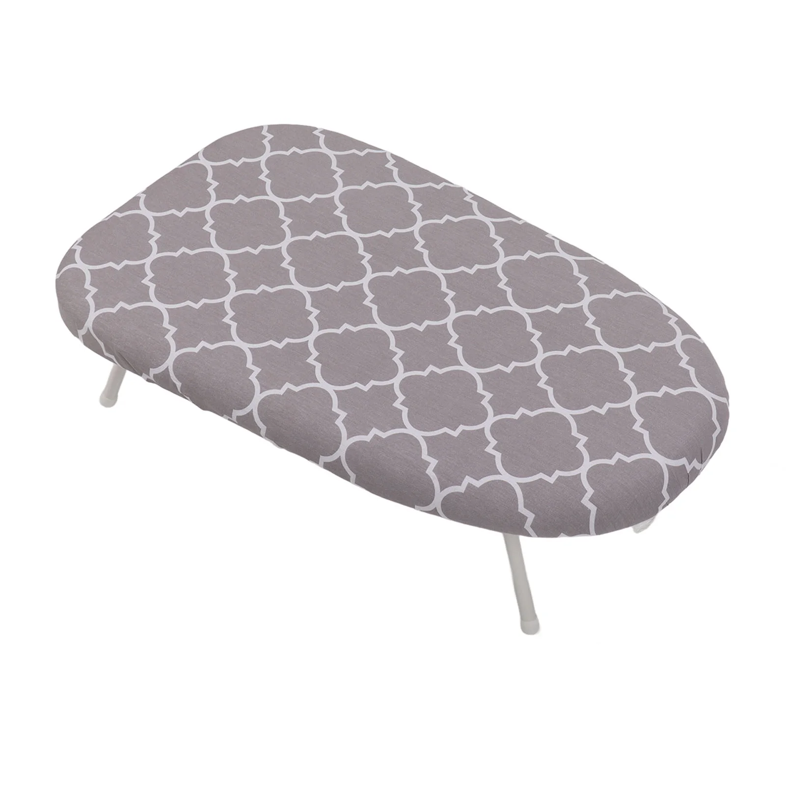Folding Ironing Board, Removable Non Slip Steel Leg Space Saving Travel Countertop Ironing Board Elastic For Craft Rooms