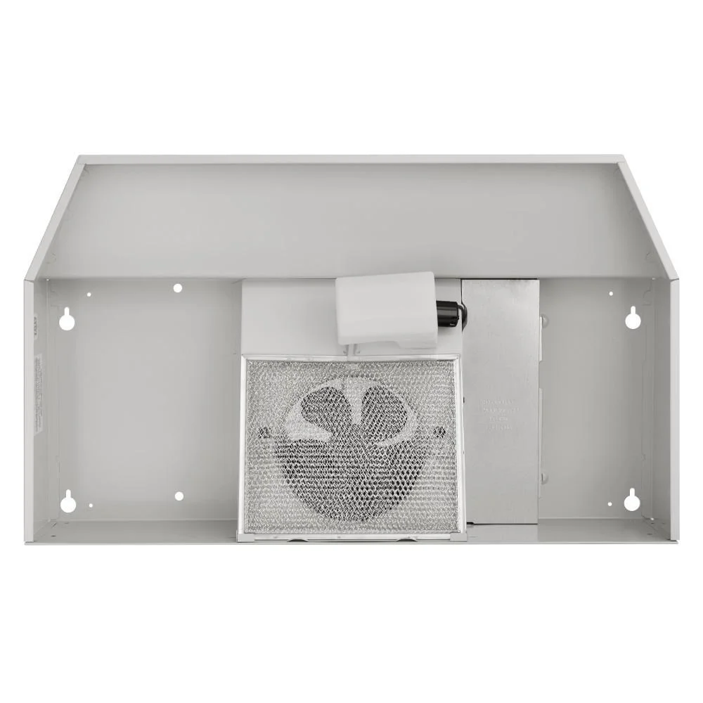 Broan 30-Inch 2-Speed Under-Cabinet Round Range Hood, White, 190 Cfm