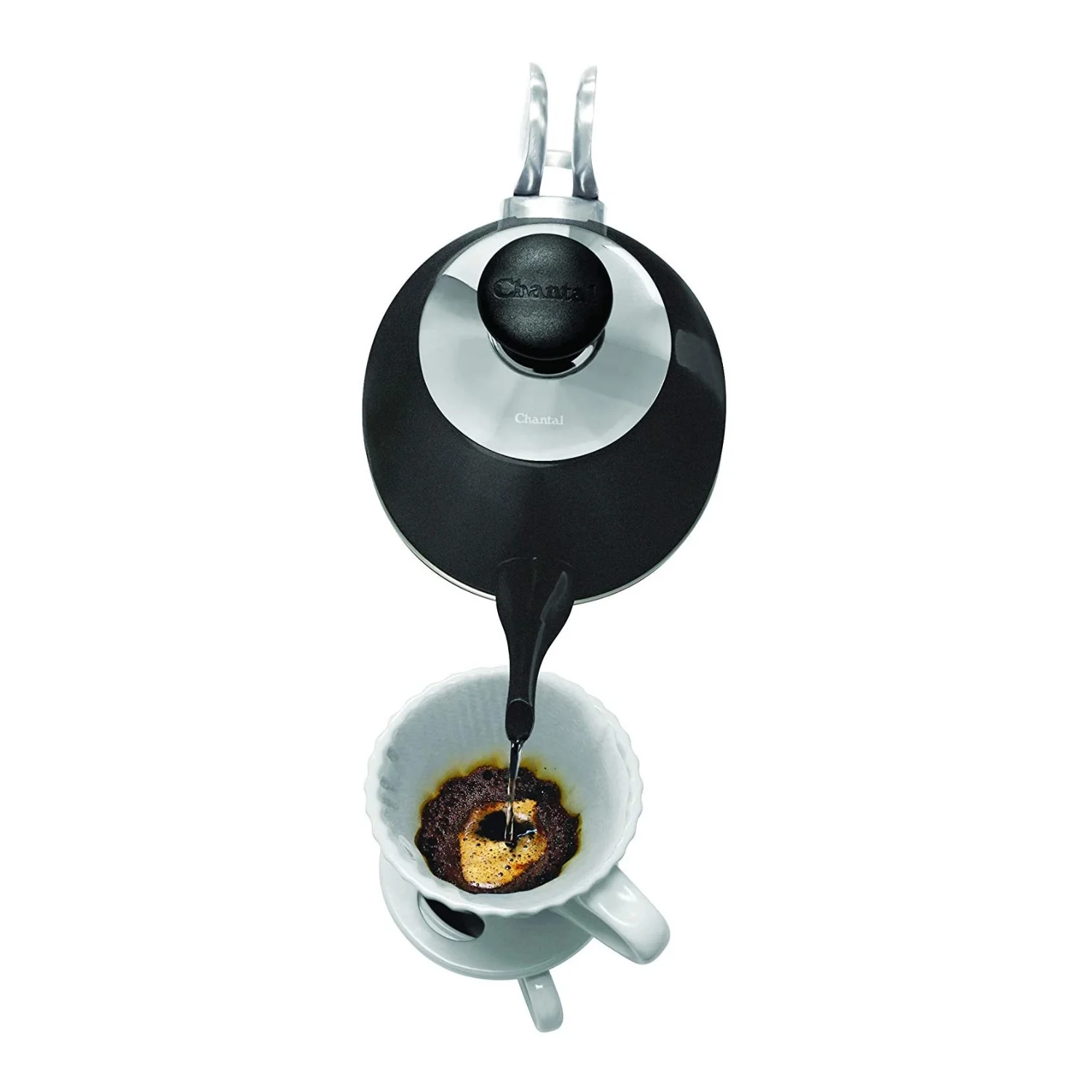 Chantal Ryder eKettle Electric Water Kettle, 32 oz, Matte Black