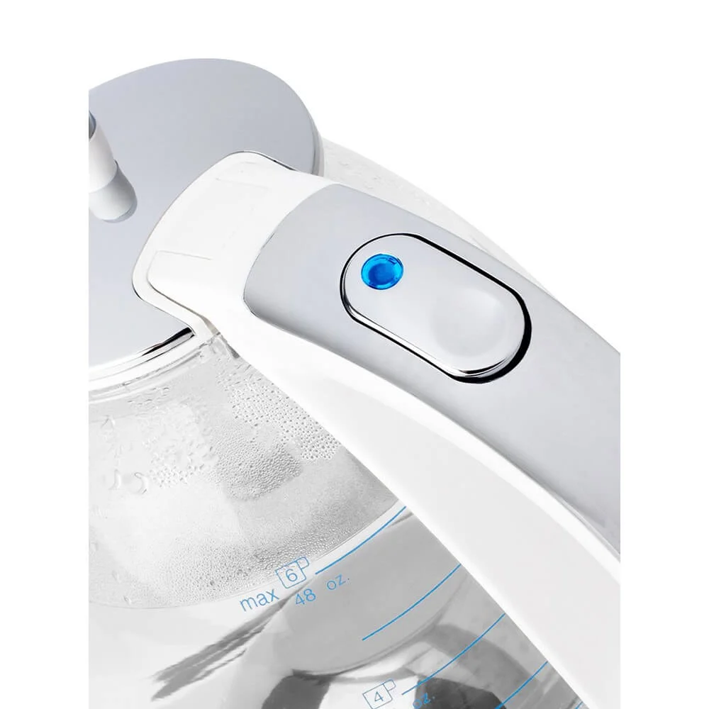 Capresso H20 White Glass Water Kettle