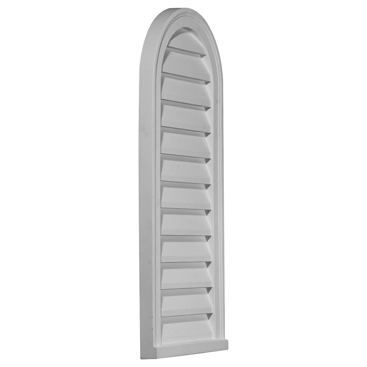 16'W x 36'H x 1 3/8'P, Cathedral Gable Vent Louver, Non-Functional