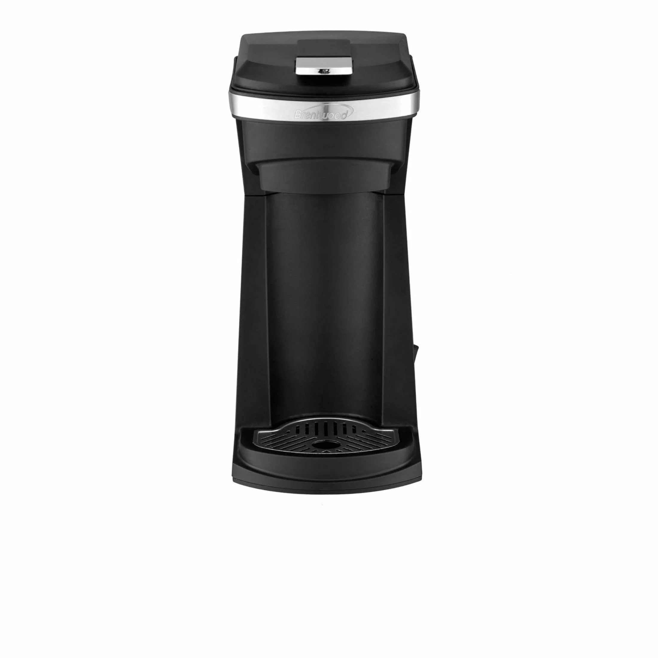 Brentwood New K-Cup Single Serve Coffee Maker with Reusable Filter Basket - Black