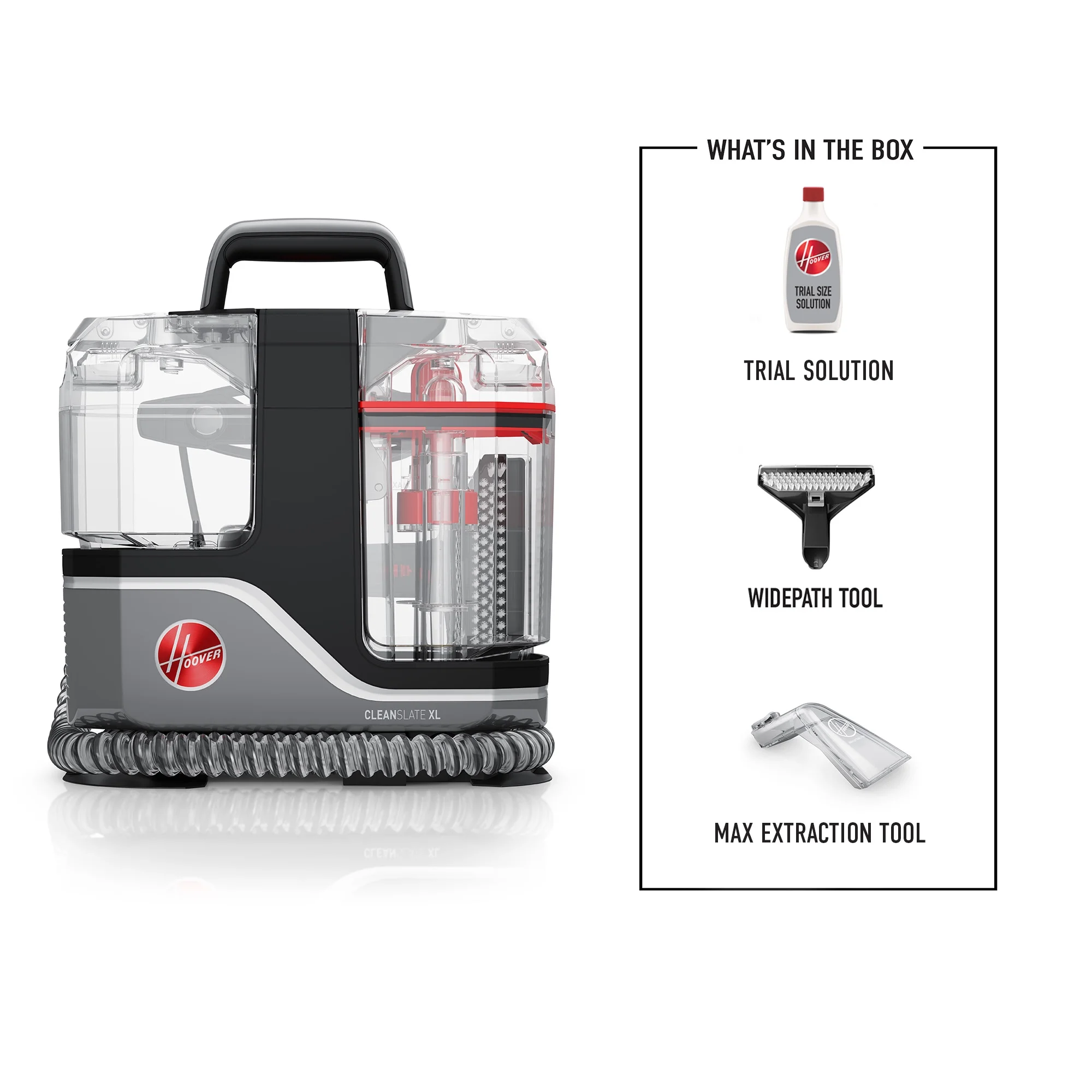 Hoover CleanSlate XL Portable Carpet and Upholstery Pet Spot Cleaner, FH15010V, New