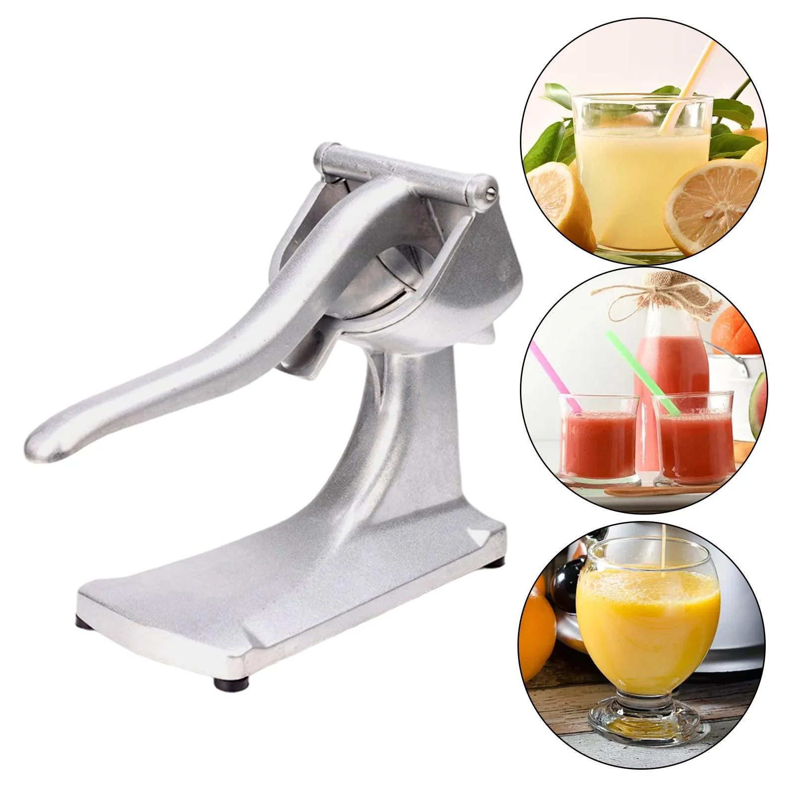Hand Press Manual Juicer Tool Reusable for Lemonade Cocktail Orange