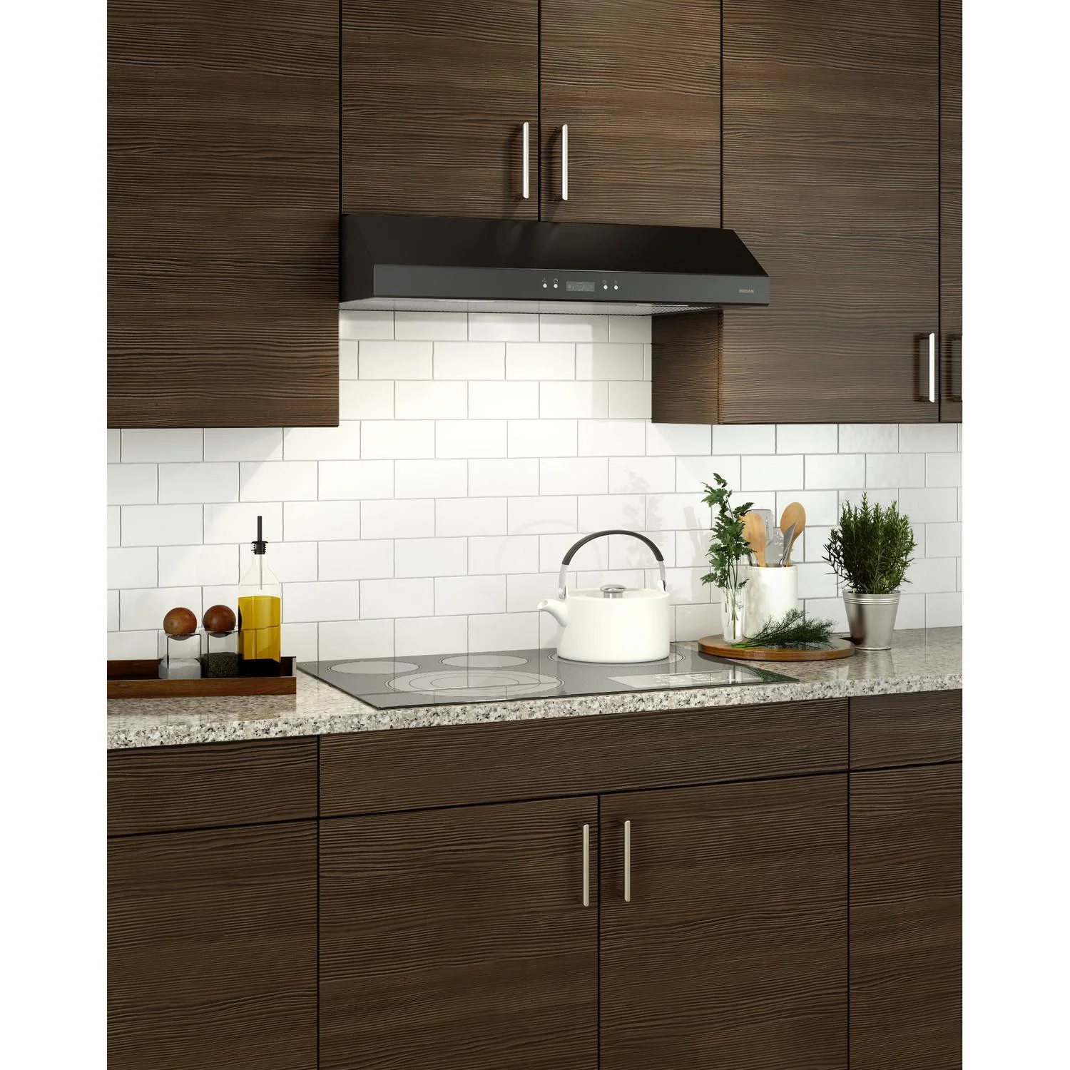 Broan Bcdj130 450 Cfm 30' Wide Under Cabinet Range Hood - Black