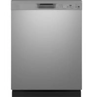 GE Front Control with Plastic Interior Dishwasher with Sanitize Cycle & Dry Boost