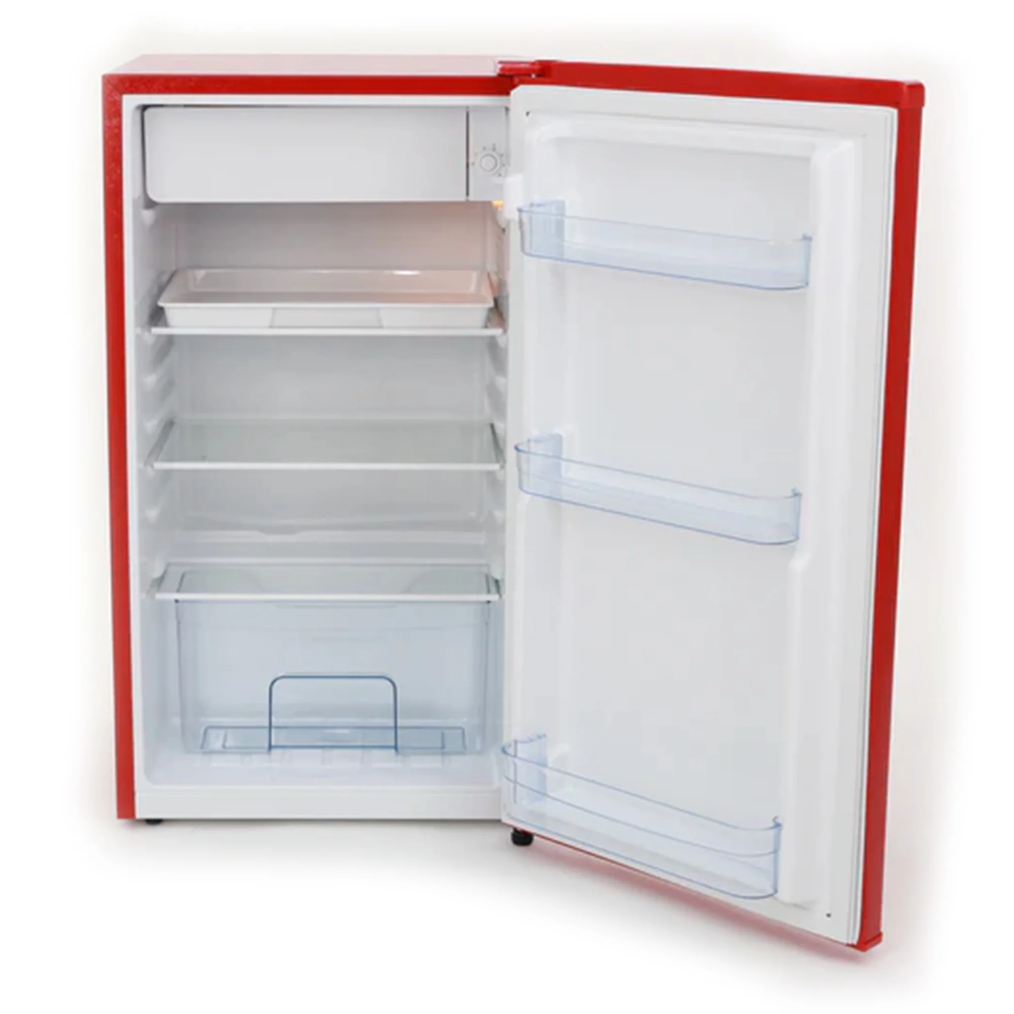 Avanti RMRS31X5R-IS Retro Compact Mini Refrigerator w/ Manual Defrost, Red