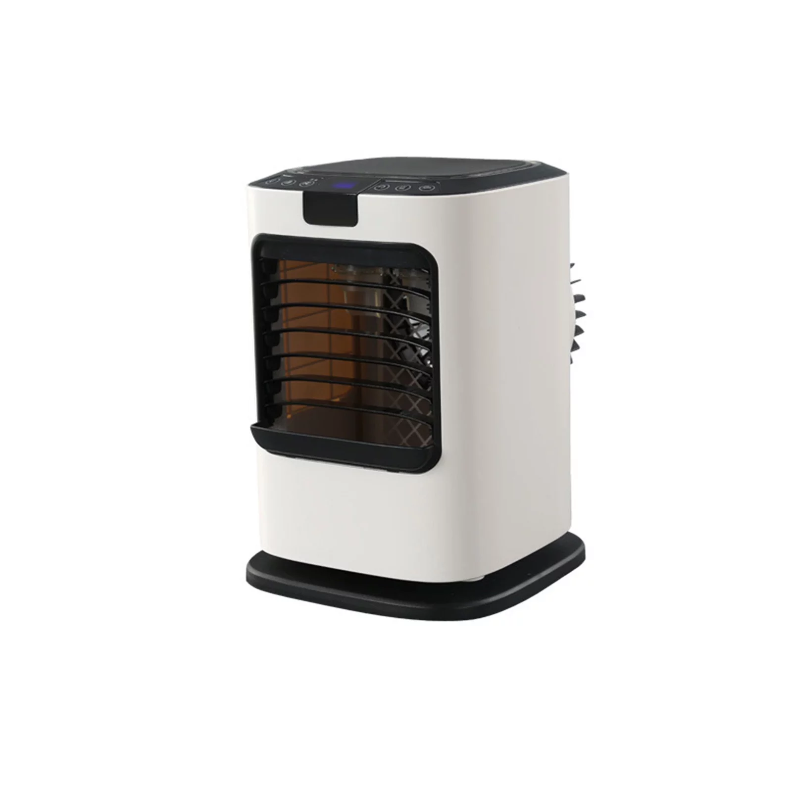 COFEST Home Kitchen Kitchen Dining Home Appliances Evaporative Cooler, Timed Seven-Color Night Light Wide Angle Swings Head Personal Conditioner For Home Office Portable Conditioner, 6-Speed white
