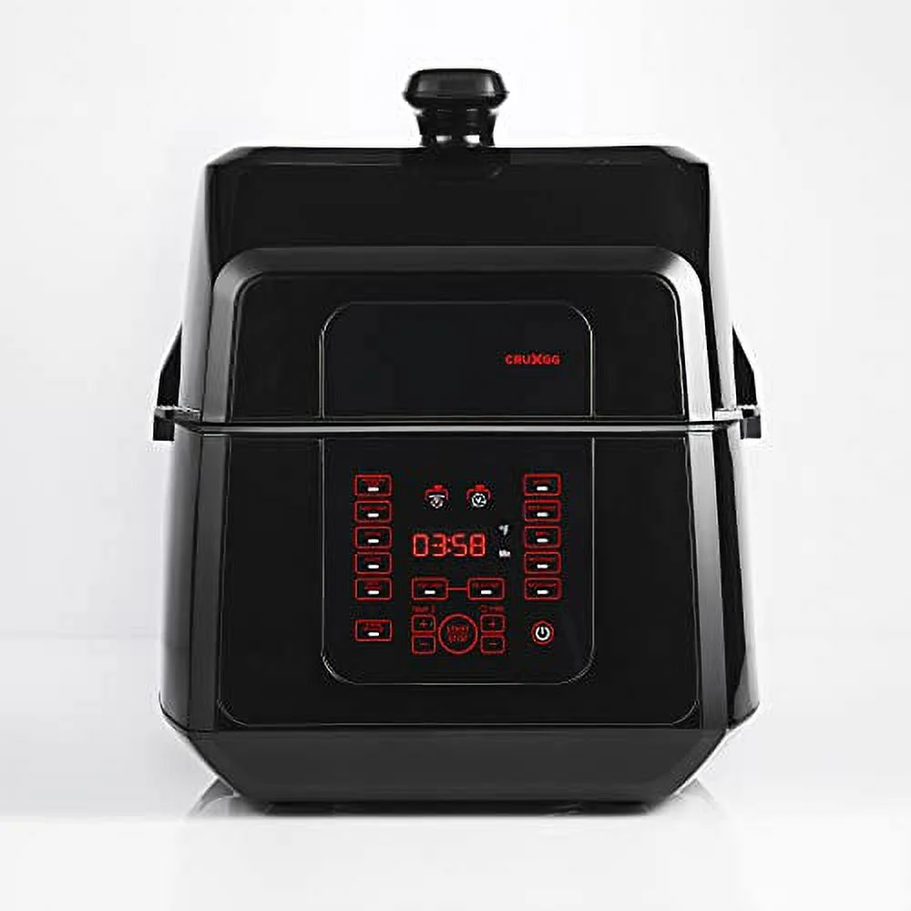 CRUXGG MUSA 6.5 Qt. Air Pro Cook & Fry Pressure Cooker And Air Fryer