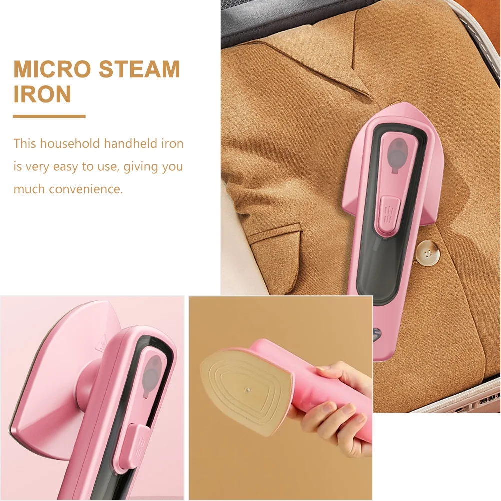 3 Sets Hand Held Ironing Machine Garment Steamer Small Portable Handheld Clothes Mini Electric Travel