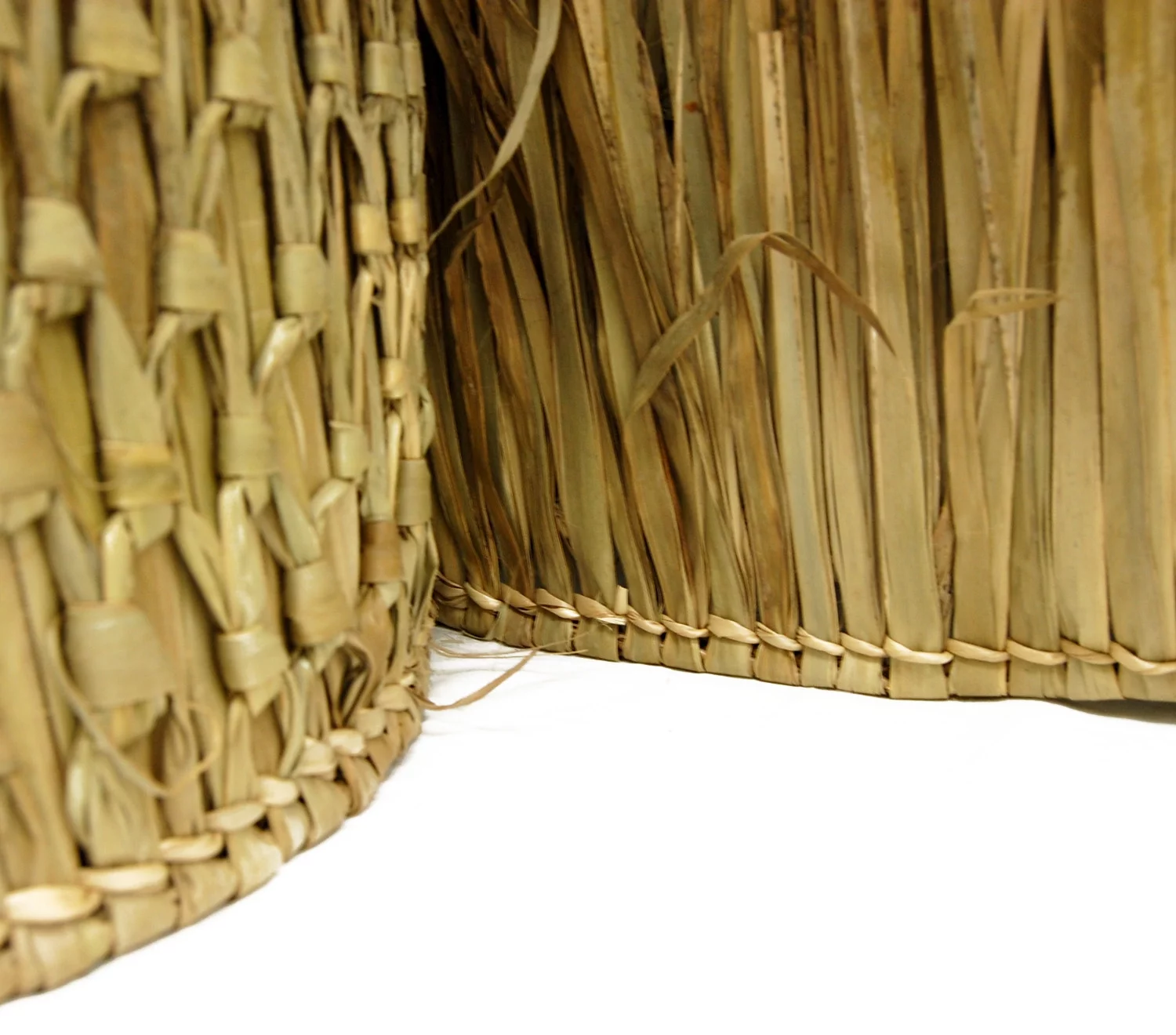Backyard X-Scapes Mexican Palm Thatch Runner Roll 35 in H x 60 ft L