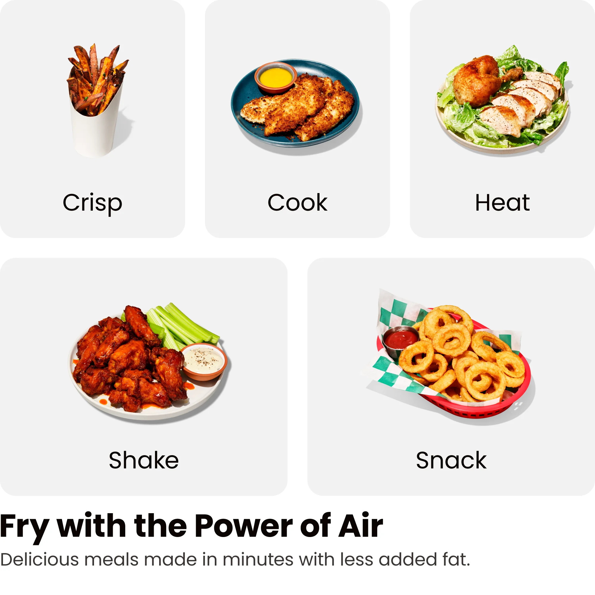 Chefman Turbofry Dual Basket Air Fryer w/ Digital Touch Display, 9 Qt Capacity - Black, New