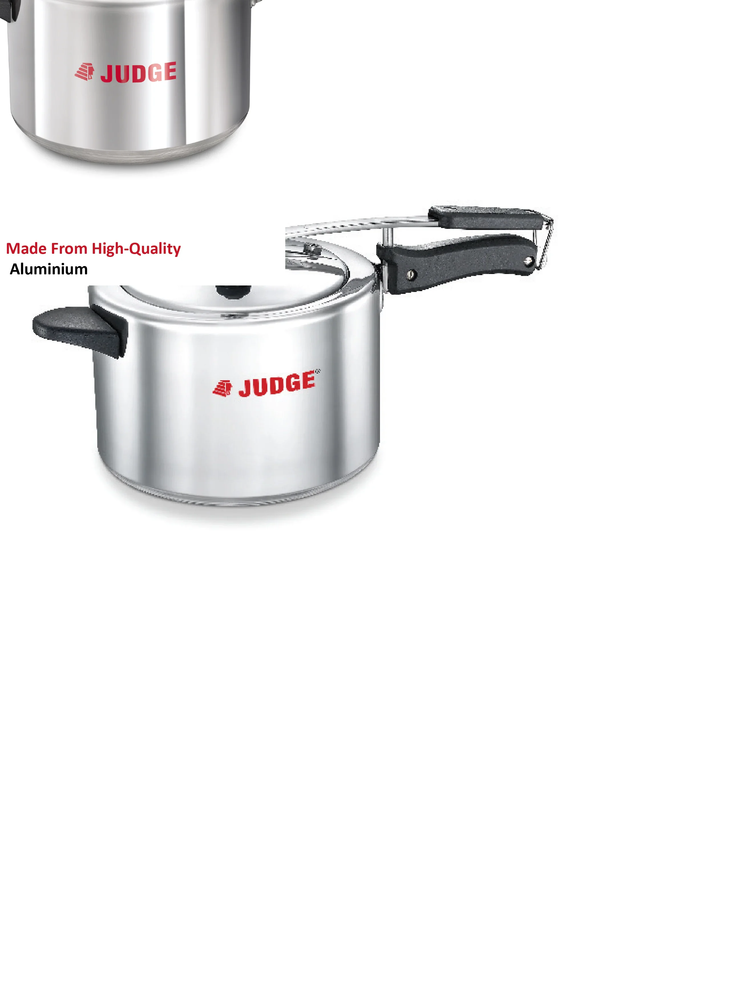 Judge Basics Inner Lid Aluminum Pressure Cooker 5L