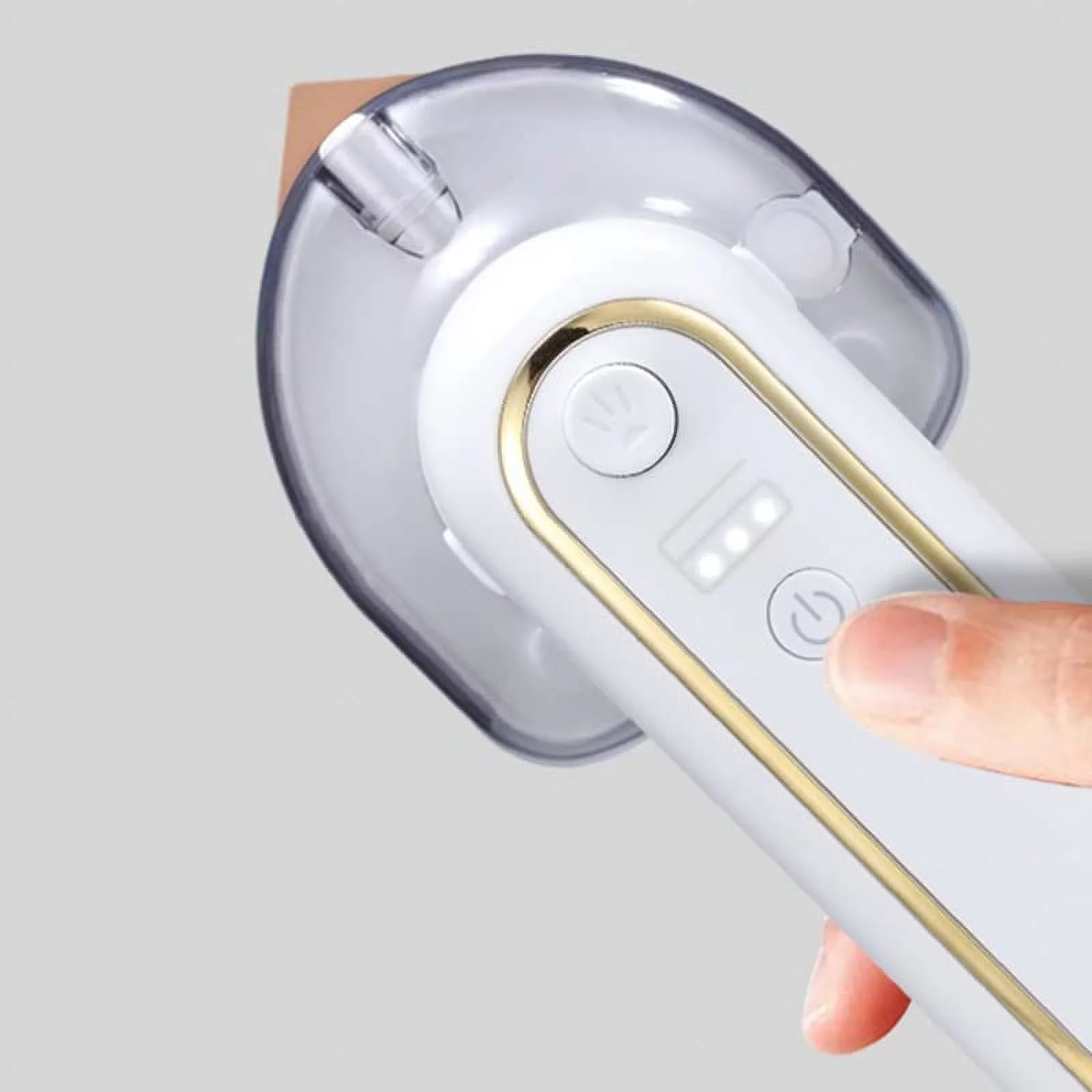 Harpra USB Iron Travel DIY Craft Business Travel Iron Travel Cordless Iron Mini Portable Iron Rechargeable 360 Degree All-Round Ironing Machine 160W