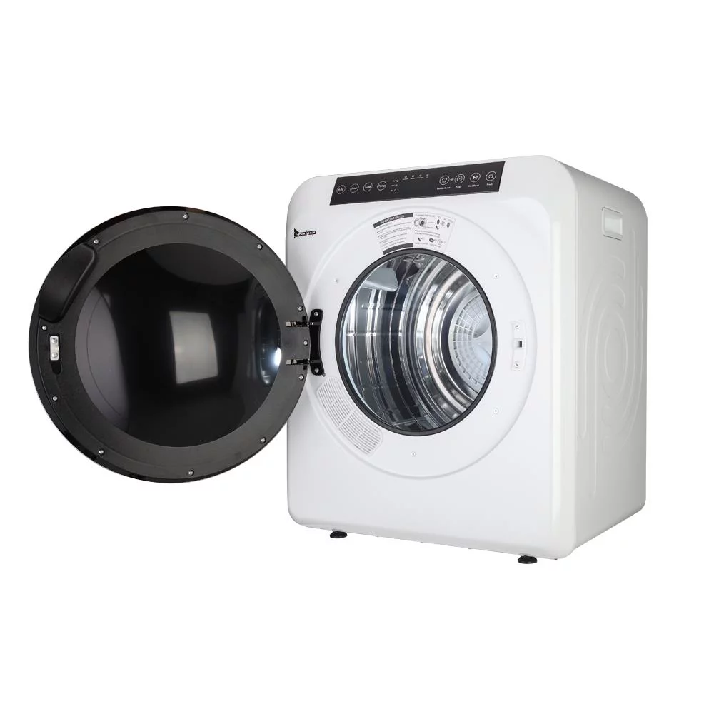 GoDecor 3.5 Cu.Ft Upgraded Portable Automatic Dryer with LCD Display, White