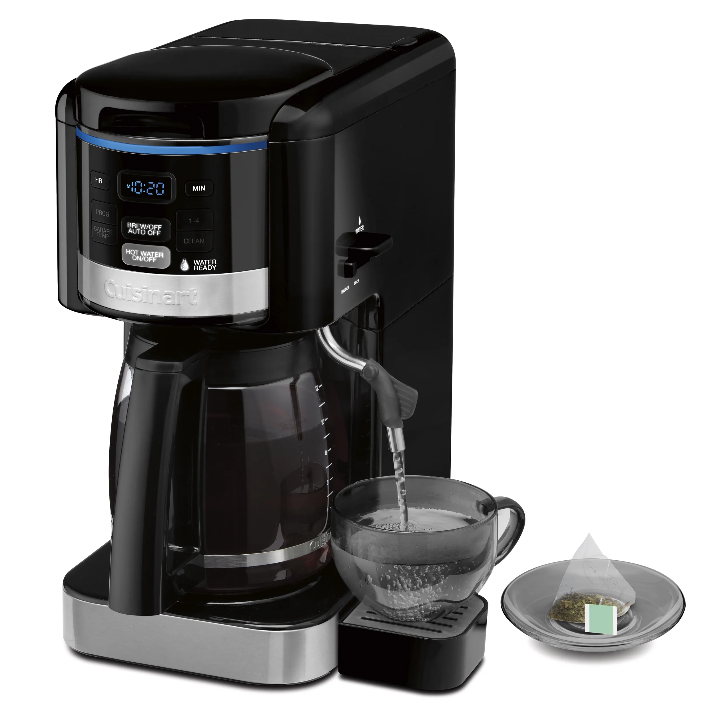 Cuisinart Coffee Plus 12-Cup Programmable Coffeemaker + Hot Water Spout